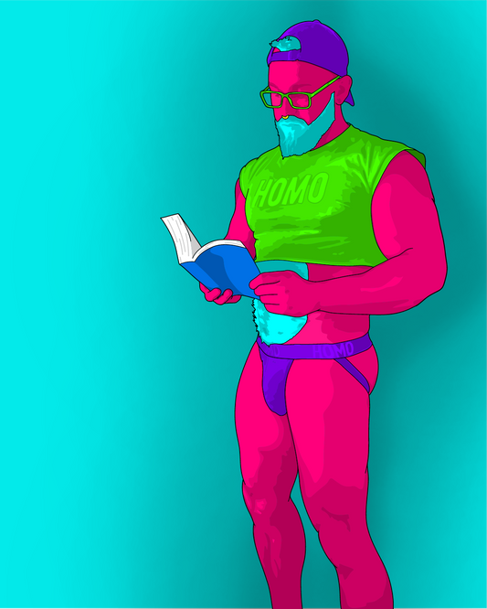 Reading is what? featuring original Smutpop artwork