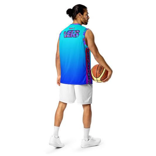 Vers - basketball jersey featuring original Smutpop artwork