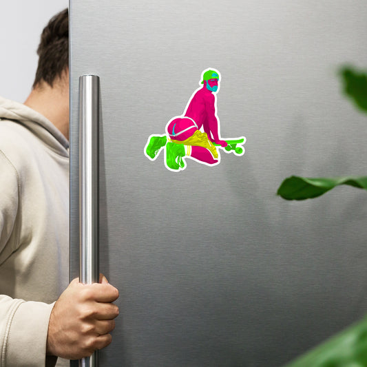Skater Boy Magnet featuring original Smutpop artwork