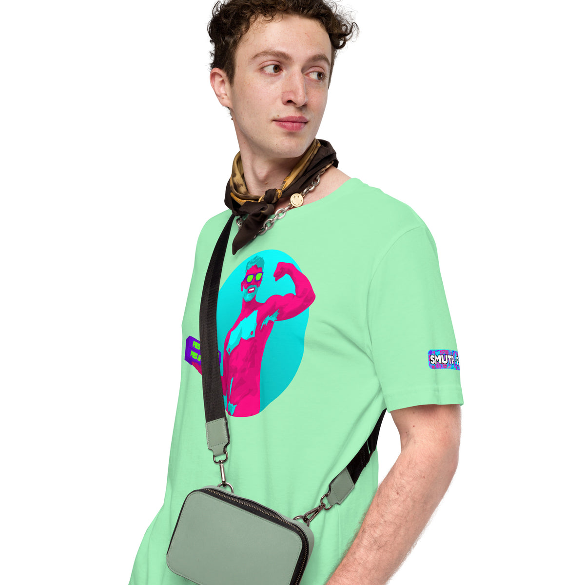 Pies n Thighs t-shirt featuring original Smutpop artwork