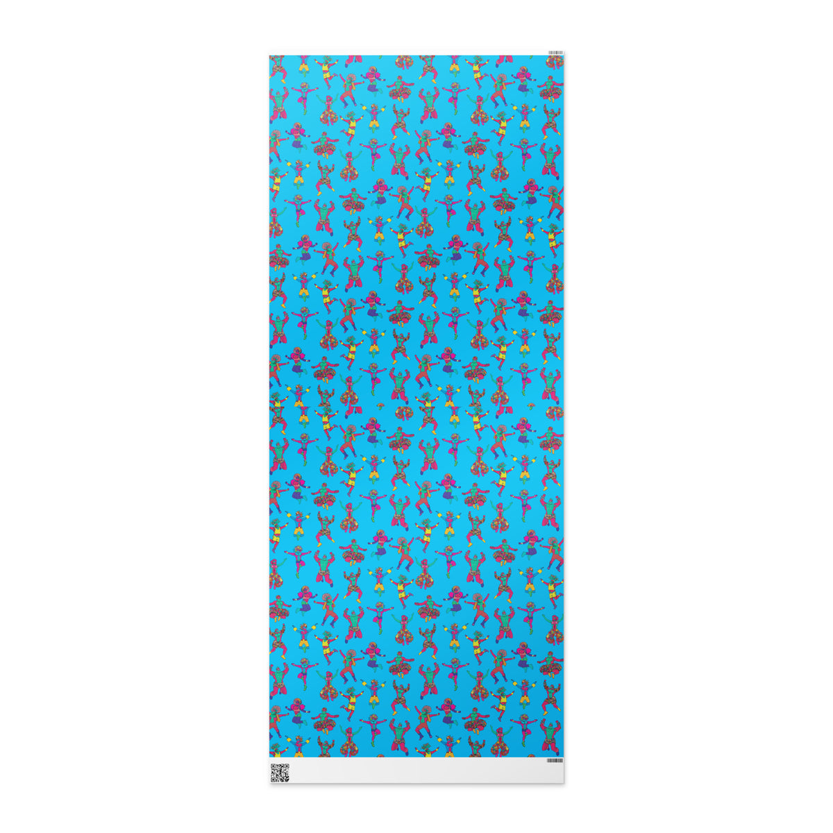 Festi-Bros Wrapping paper featuring original Smutpop artwork