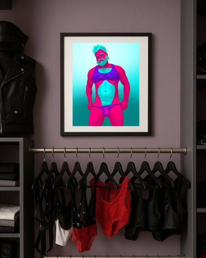 Lingerie Daddy featuring original Smutpop artwork