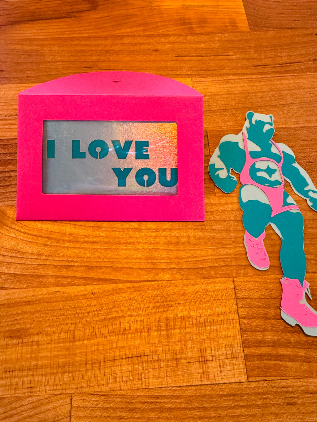 Mini peekaboo valentines