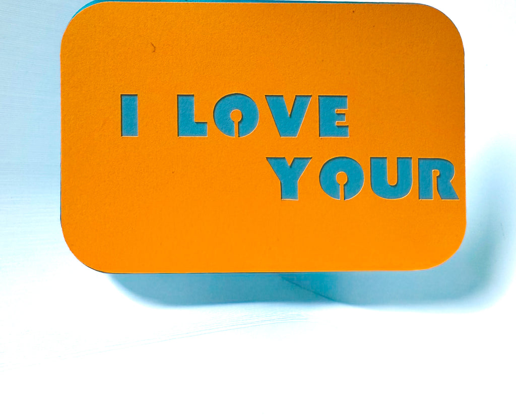 Mini peekaboo valentines