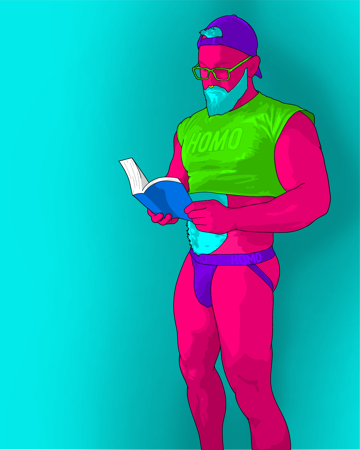 Reading is what? featuring original Smutpop artwork