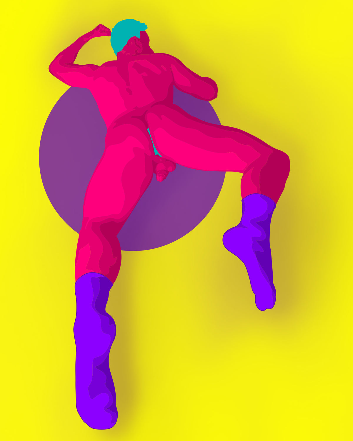 Arch featuring original Smutpop artwork