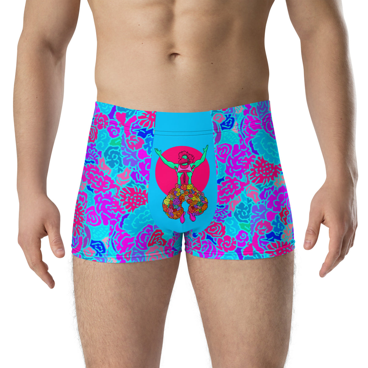 Festi-Bro Boxer Briefs featuring original Smutpop artwork