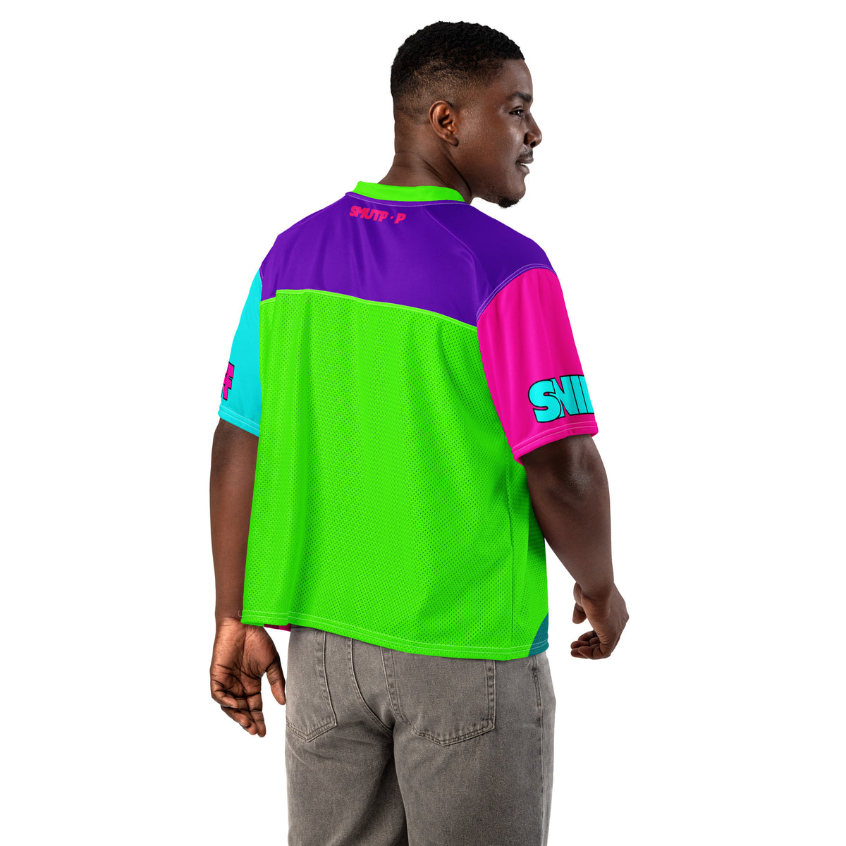 Sniff Football Jersey – Mesh Gay Festival Jersey featuring original Smutpop artwork