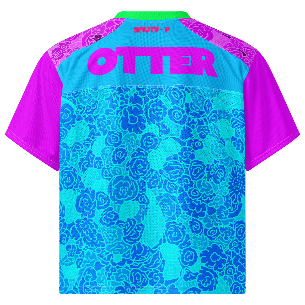 Otter football jersey featuring original Smutpop artwork