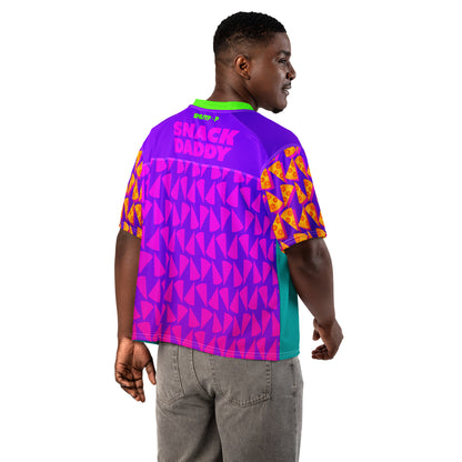 Snack Daddy football jersey featuring original Smutpop artwork