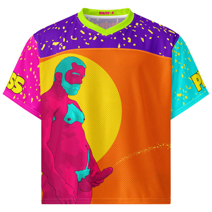 Piss - football jersey featuring original Smutpop artwork