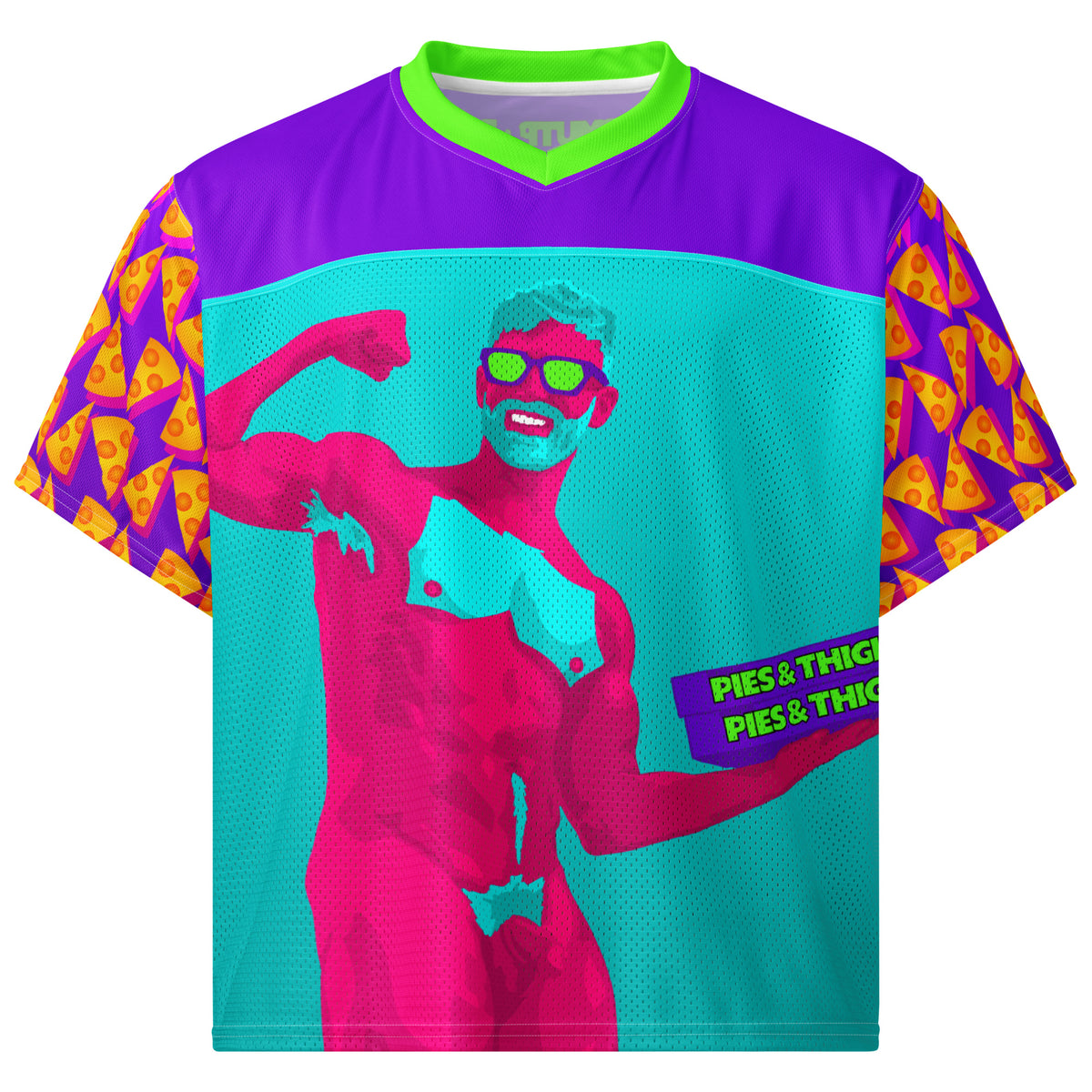 Snack Daddy football jersey featuring original Smutpop artwork