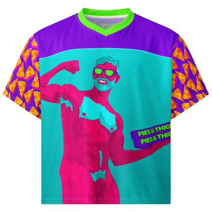 Snack Daddy football jersey featuring original Smutpop artwork
