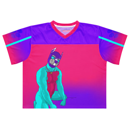 Good Boy football jersey featuring original Smutpop artwork