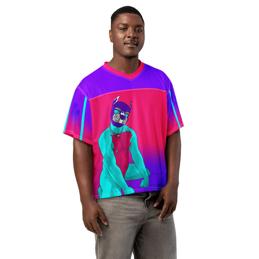 Good Boy football jersey featuring original Smutpop artwork