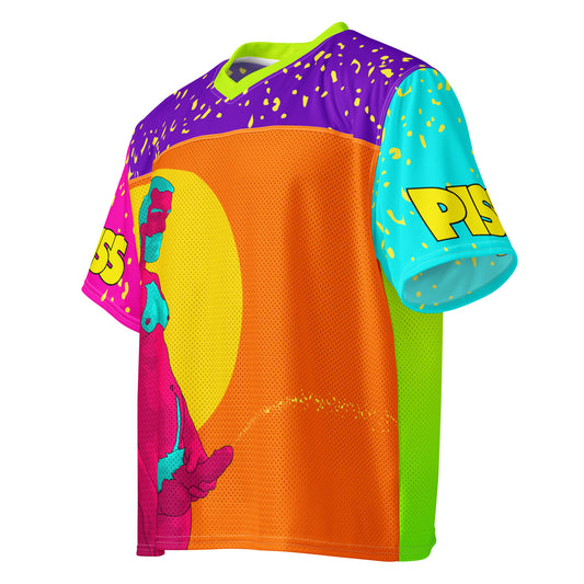 Piss - football jersey featuring original Smutpop artwork
