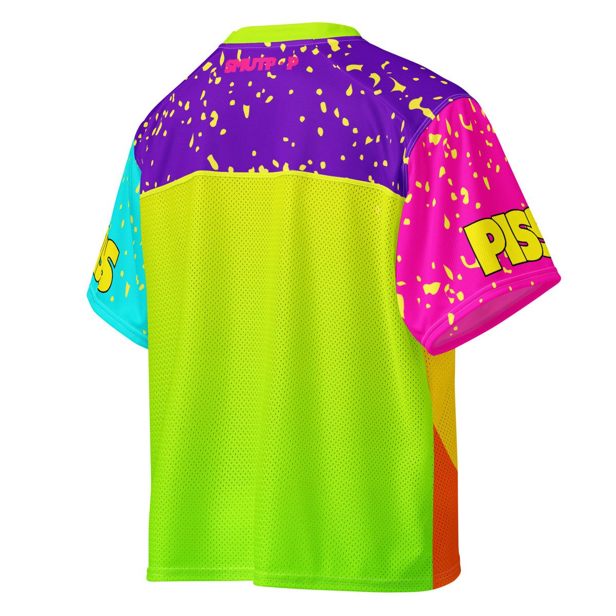 Piss - football jersey featuring original Smutpop artwork