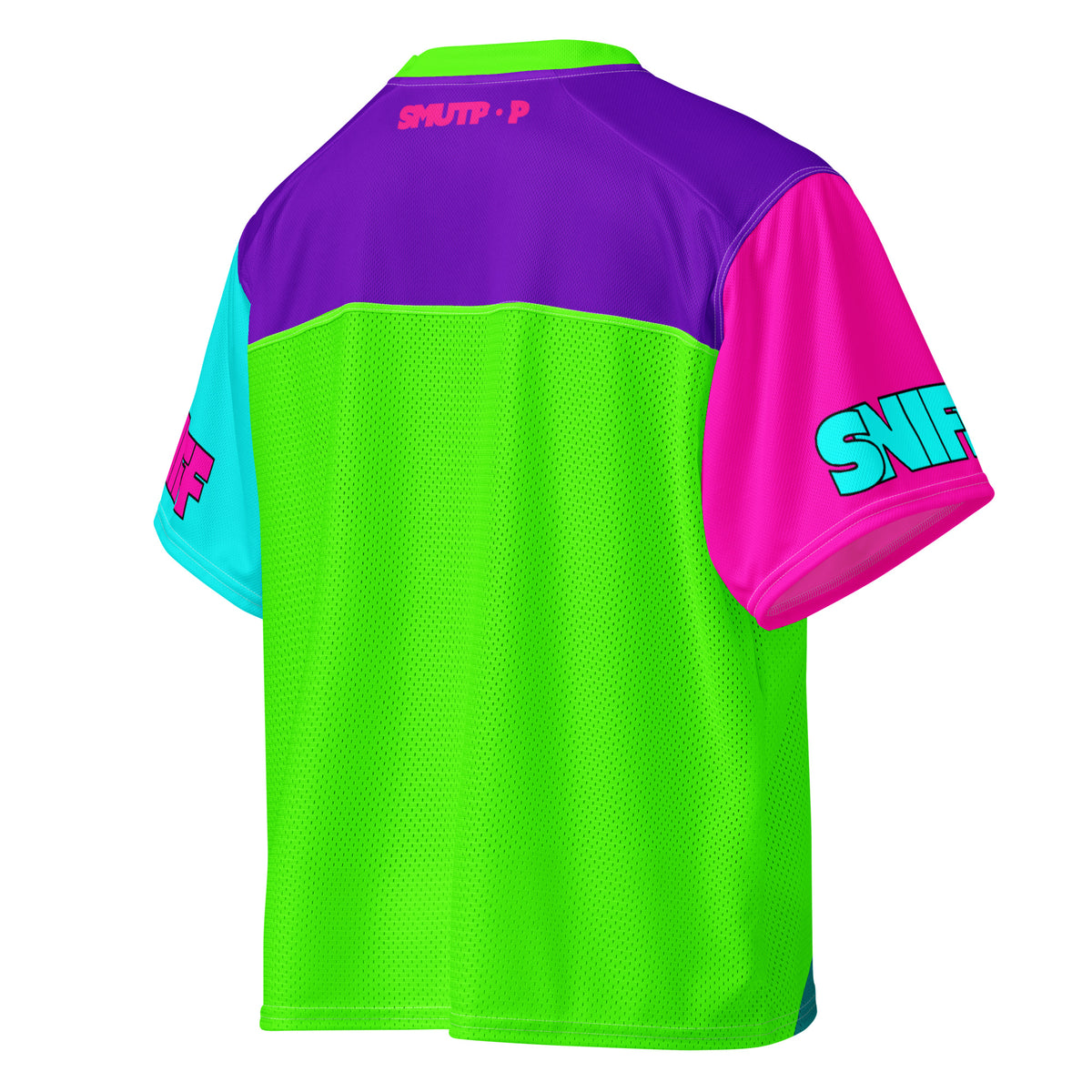 Sniff Football Jersey – Mesh Gay Festival Jersey featuring original Smutpop artwork