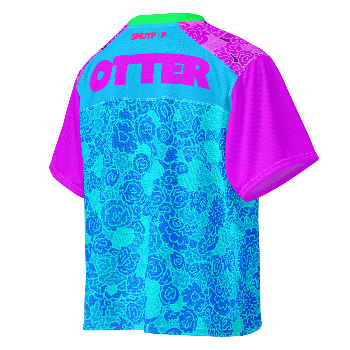 Otter football jersey featuring original Smutpop artwork