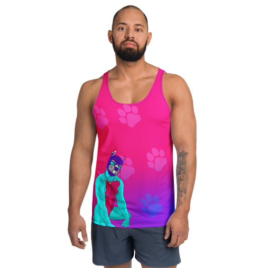 Goodboy Tank Top featuring original Smutpop artwork