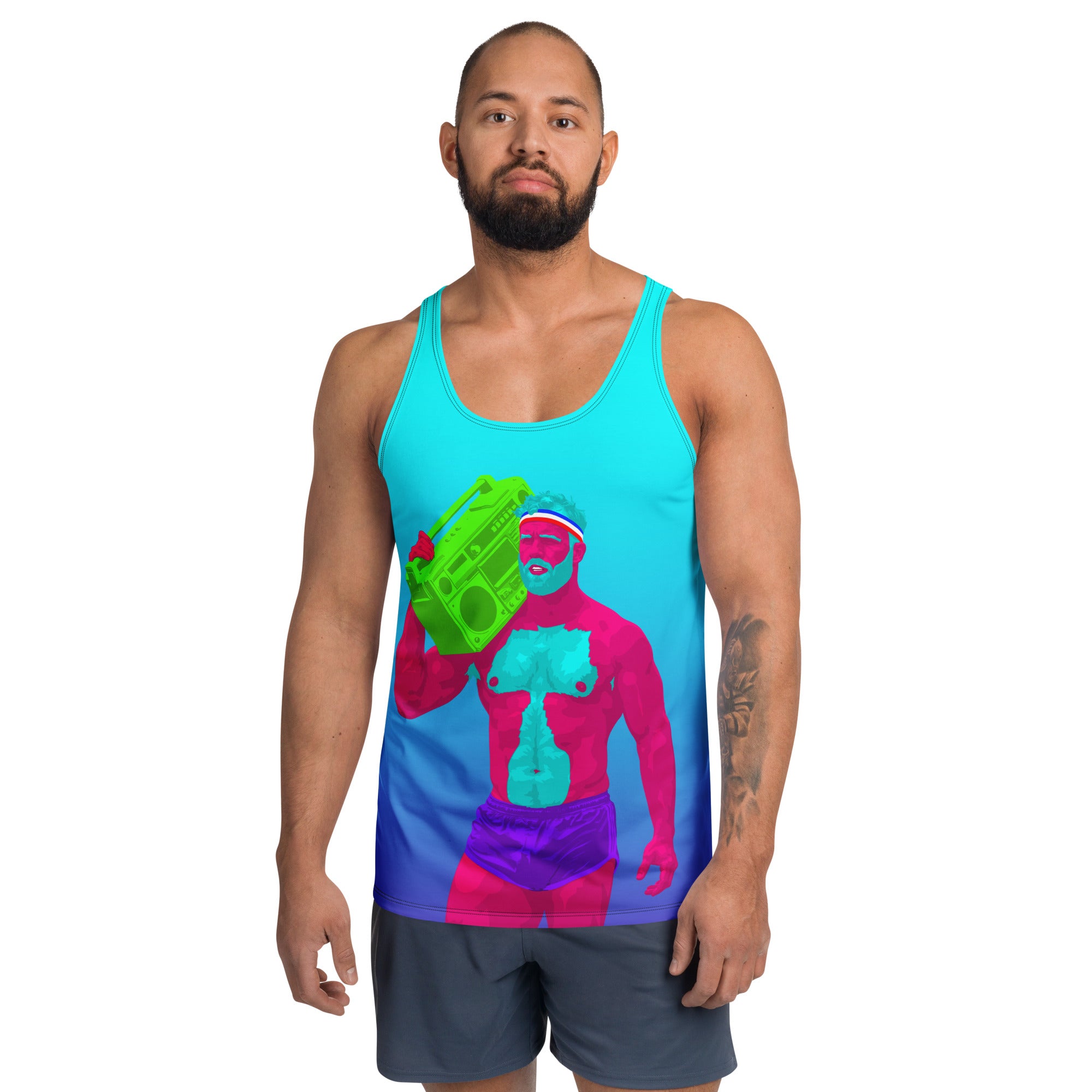 Ragebro Tank Top featuring original Smutpop artwork