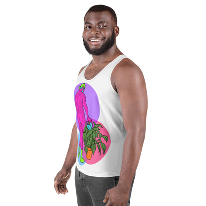 Plant Dad Tank featuring original Smutpop artwork