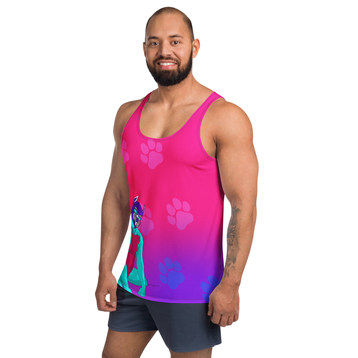 Goodboy Tank Top featuring original Smutpop artwork