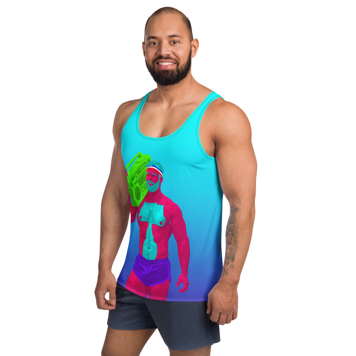 Ragebro Tank Top featuring original Smutpop artwork