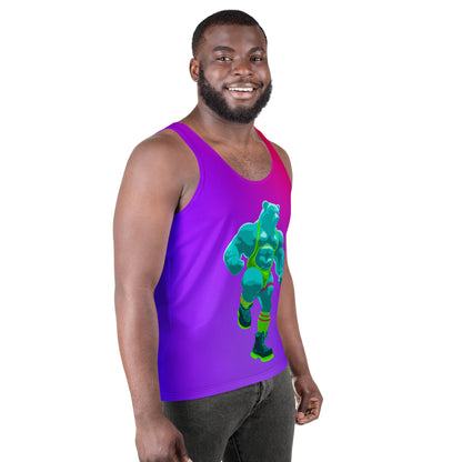 Ragebear Tank Top featuring original Smutpop artwork