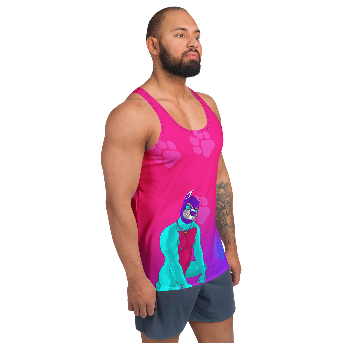 Goodboy Tank Top featuring original Smutpop artwork