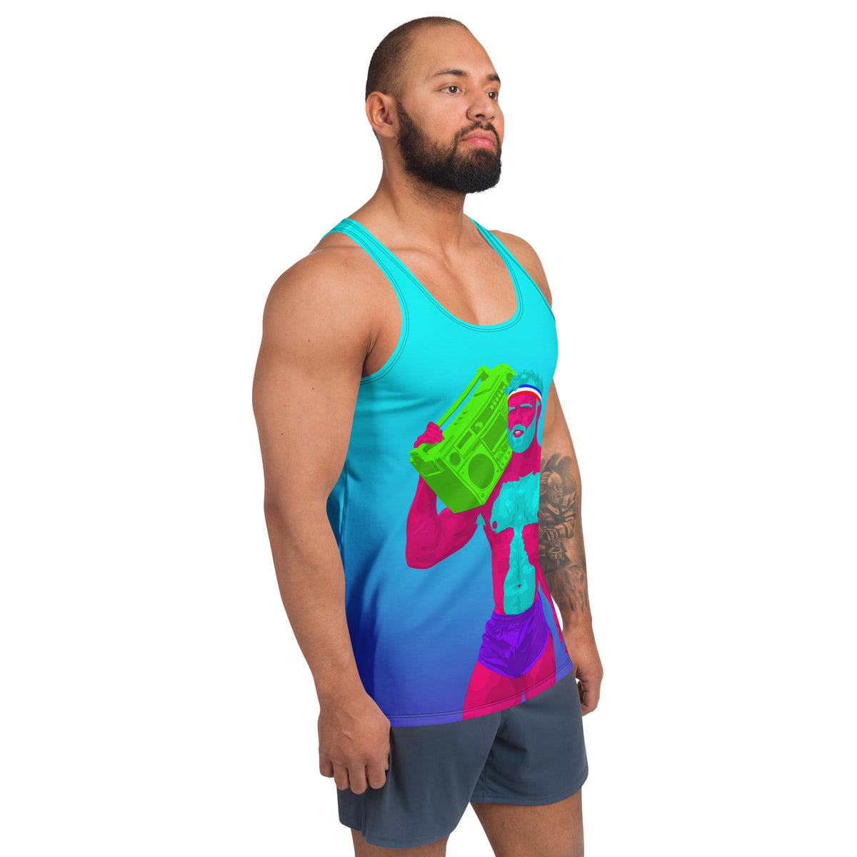 Ragebro Tank Top featuring original Smutpop artwork
