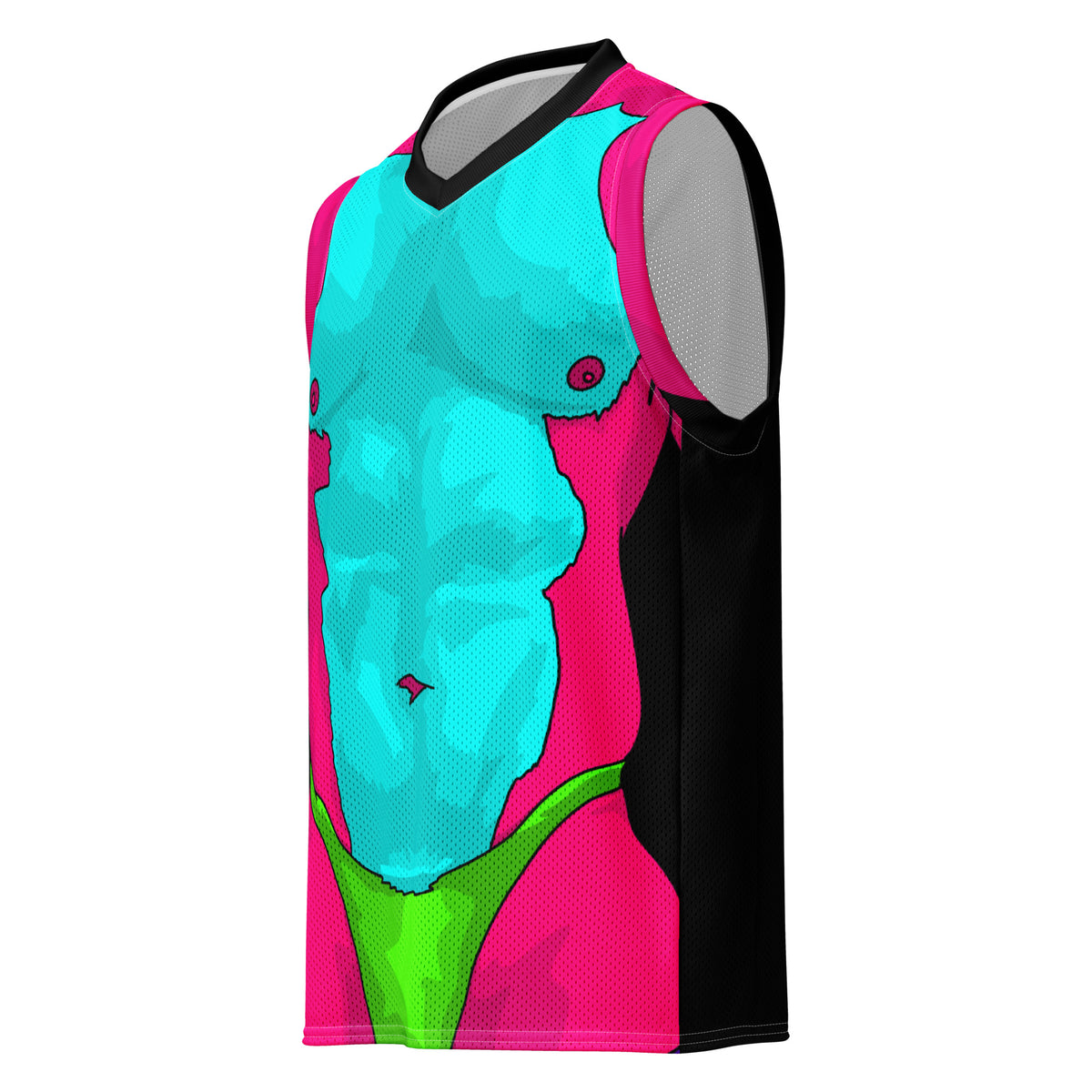 Bear Belly Jersey featuring original Smutpop artwork