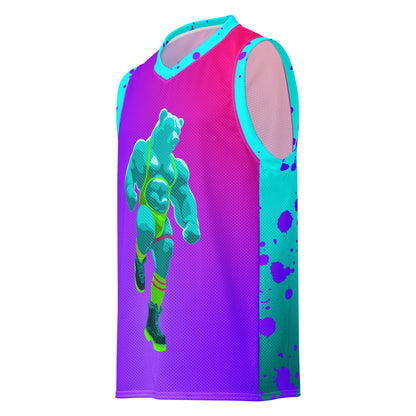 Rage Bear Jersey featuring original Smutpop artwork