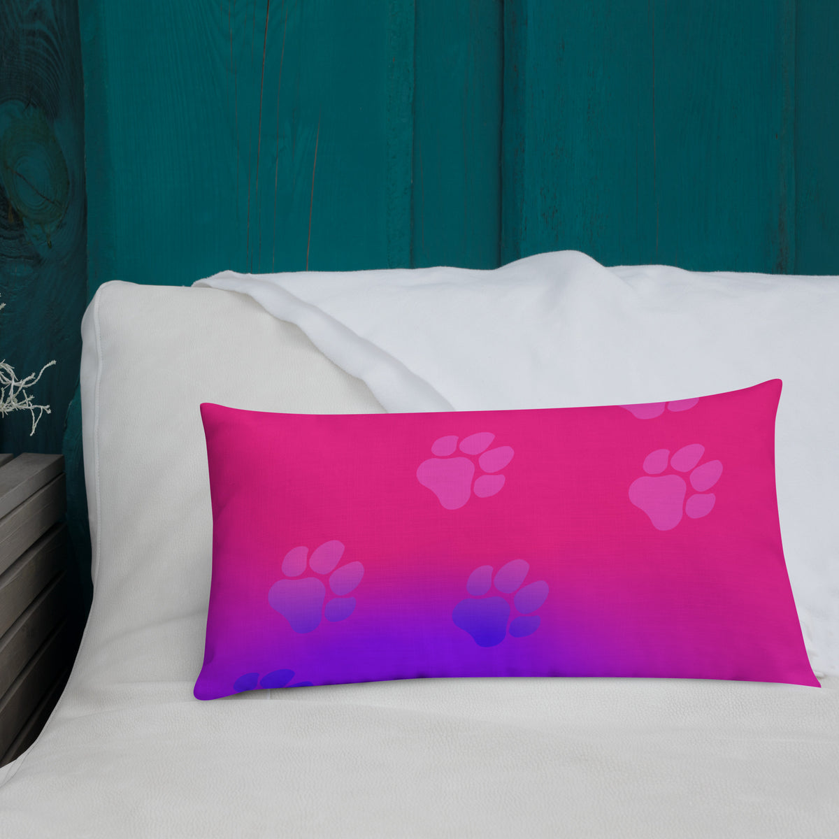 Sniff / Pup throw pillow featuring original Smutpop artwork