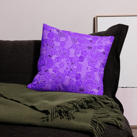 Premium Pillow featuring original Smutpop artwork