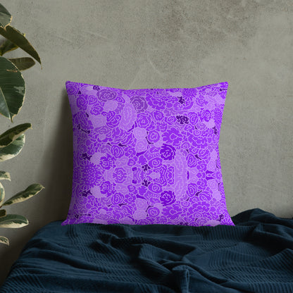 Premium Pillow featuring original Smutpop artwork