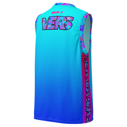 Vers - basketball jersey featuring original Smutpop artwork