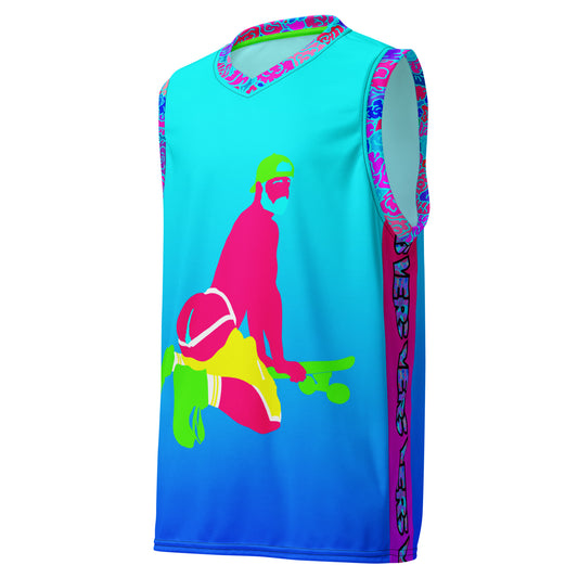 Vers - basketball jersey featuring original Smutpop artwork