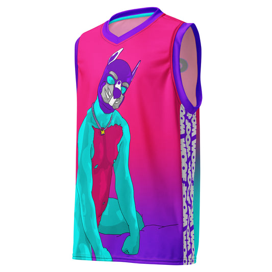 Good Boy basketball jersey featuring original Smutpop artwork