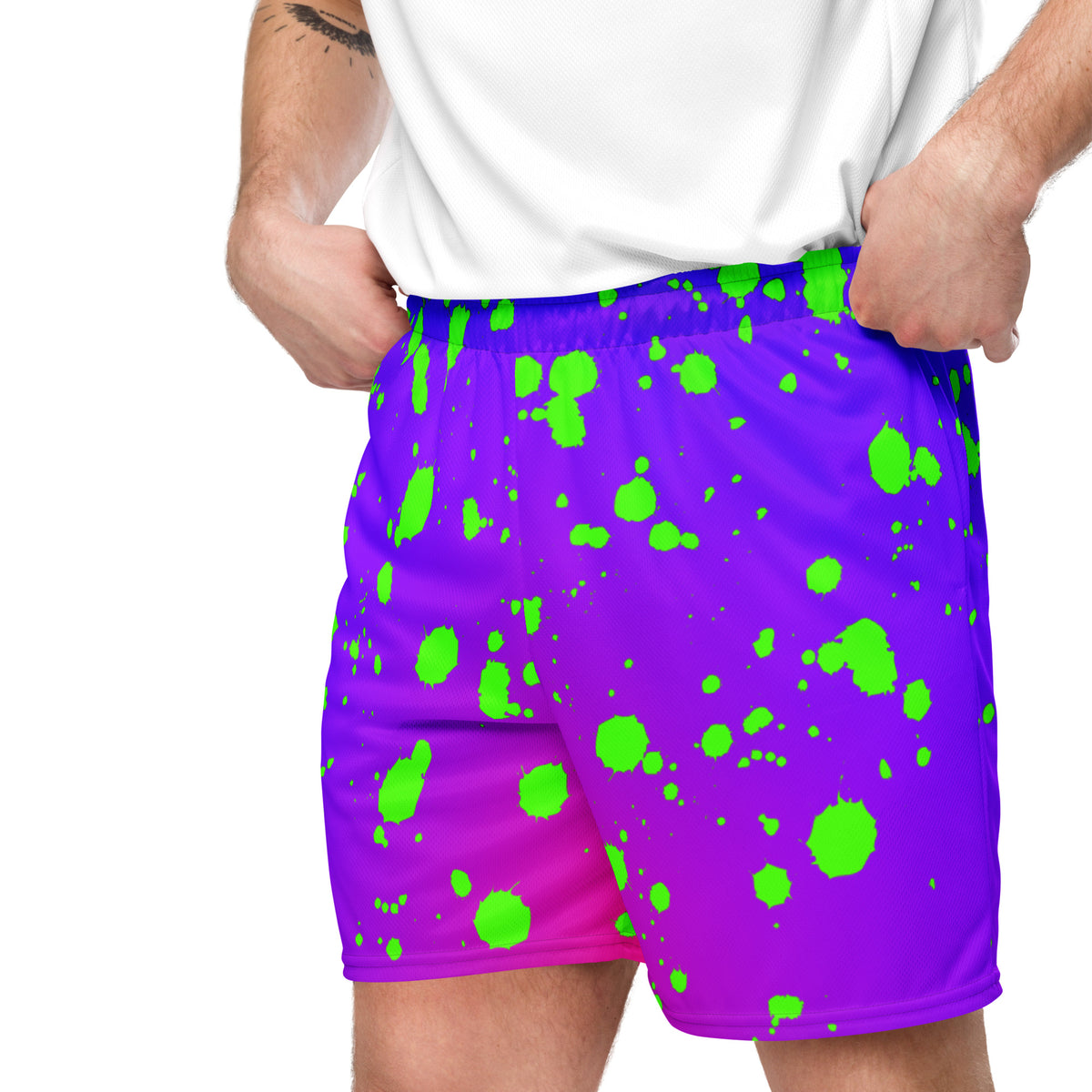 Rage Bear Shorts featuring original Smutpop artwork