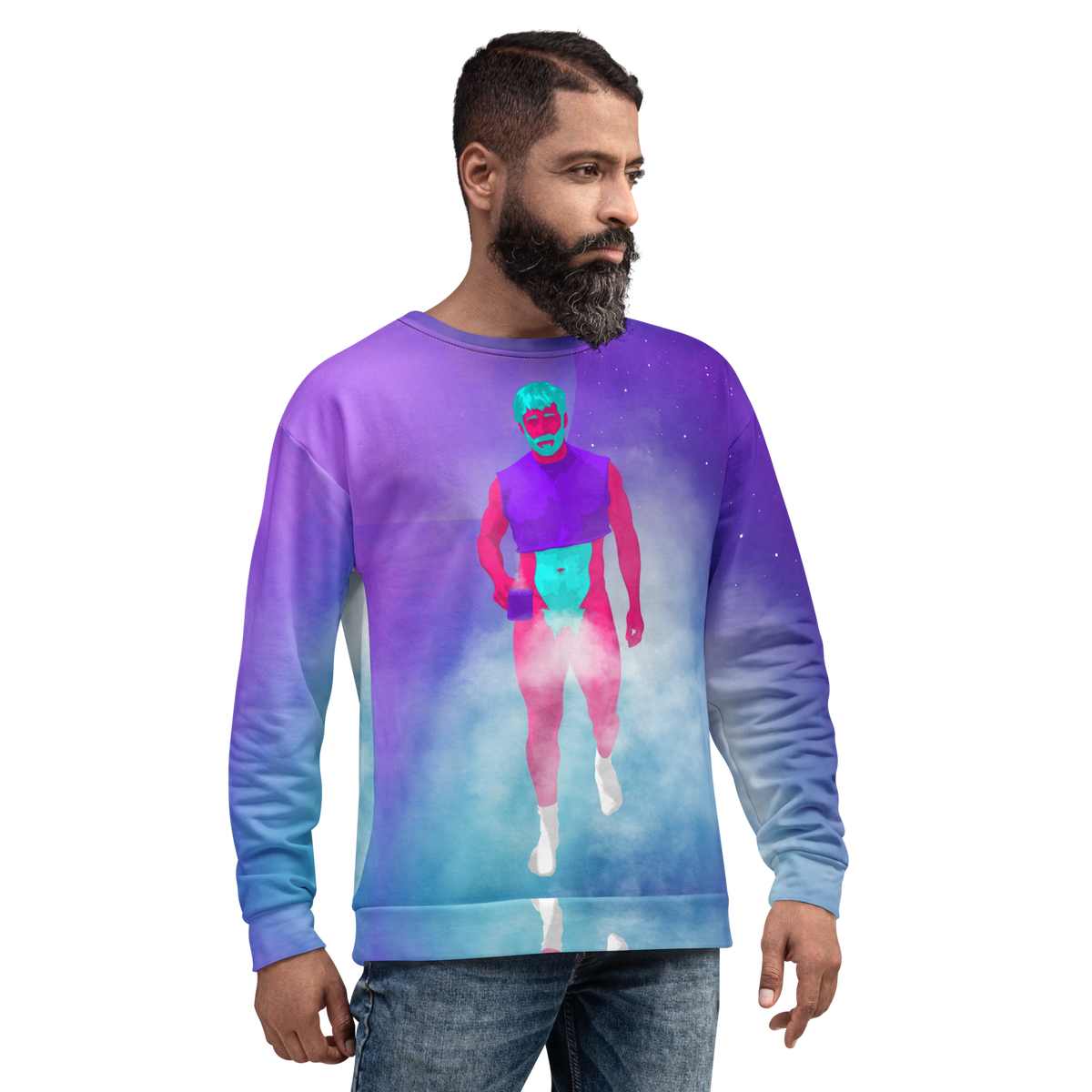 Moonlight Sweatshirt featuring original Smutpop artwork
