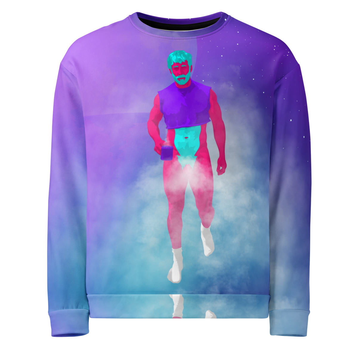 Moonlight Sweatshirt featuring original Smutpop artwork