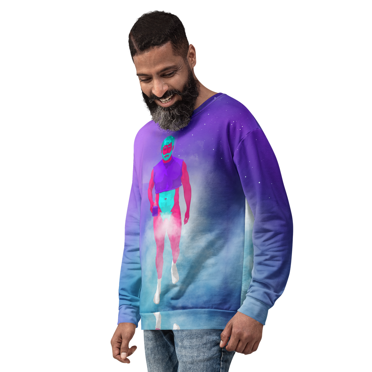 Moonlight Sweatshirt featuring original Smutpop artwork