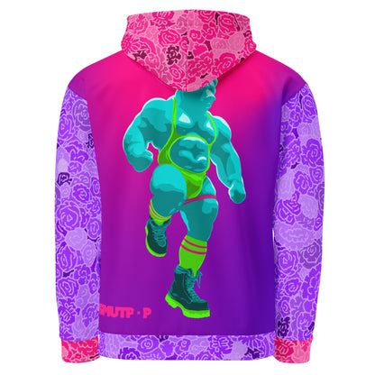 Rage Bear cotton hoodie featuring original Smutpop artwork
