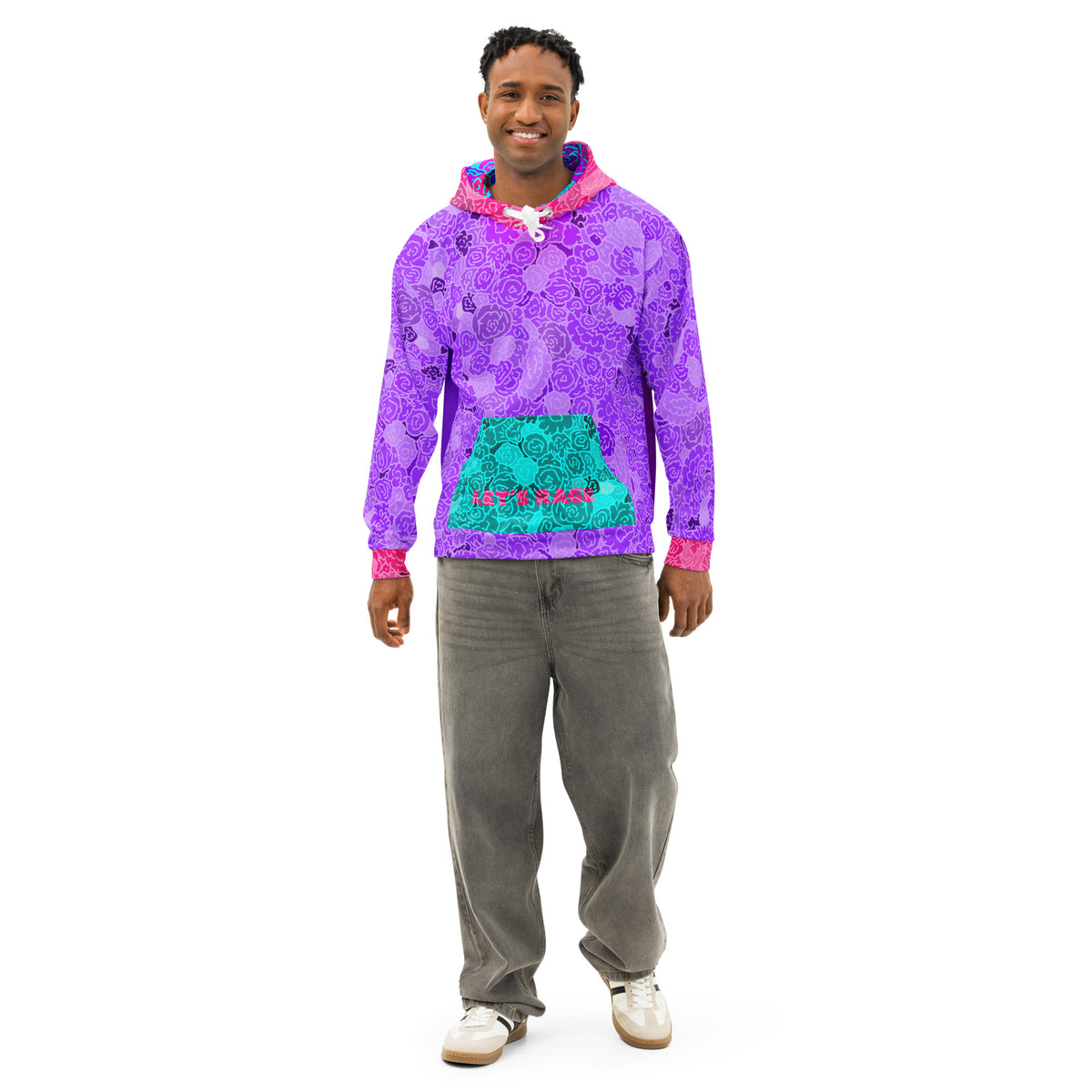 Rage Bear cotton hoodie featuring original Smutpop artwork