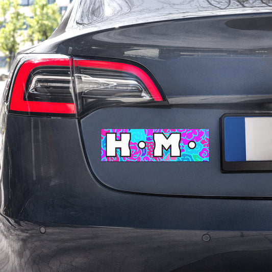Homo Car Magnet featuring original Smutpop artwork