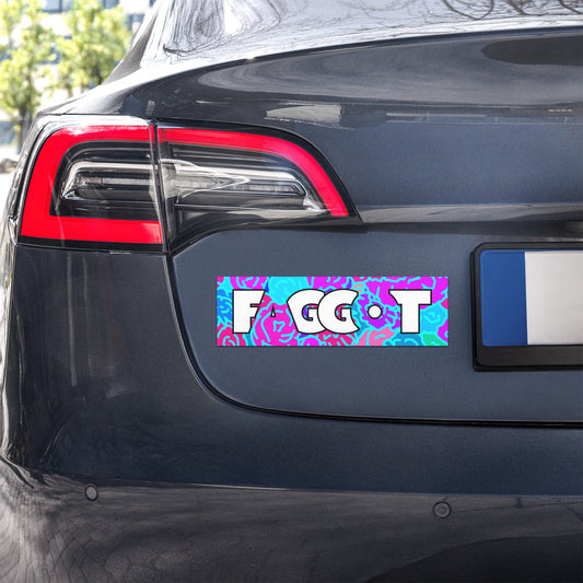 F@ggot Magnet featuring original Smutpop artwork