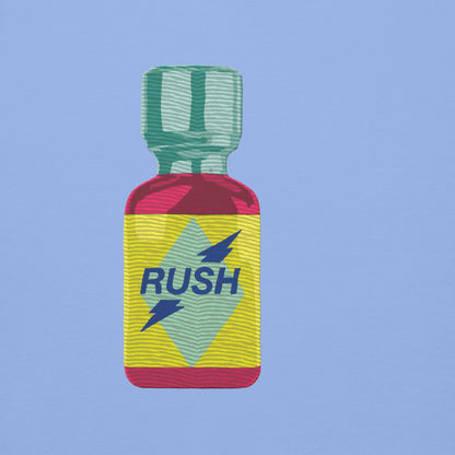 Rush Embroidered Hoodie featuring original Smutpop artwork