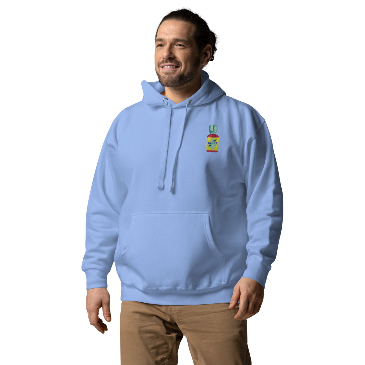 Rush Embroidered Hoodie featuring original Smutpop artwork
