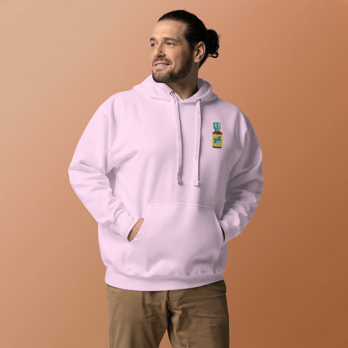 Rush Embroidered Hoodie featuring original Smutpop artwork